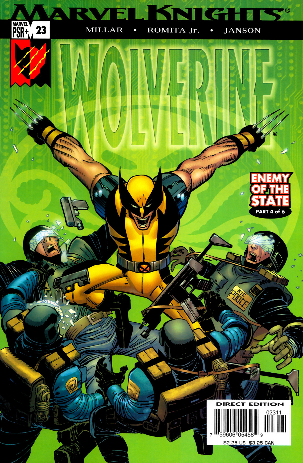Read online Wolverine (2003) comic -  Issue #23 - 1
