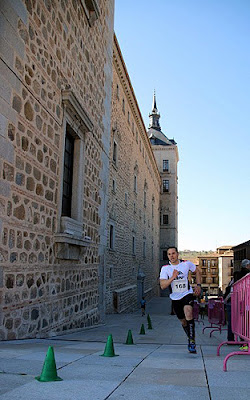 Subida Torreones Alcázar de Toledo