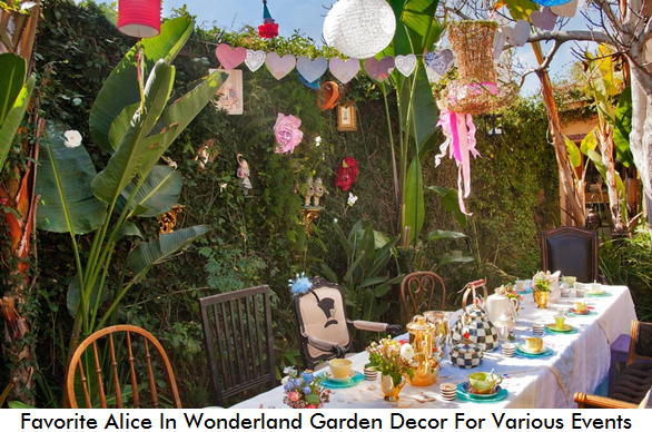 favorite alice in wonderland garden decor for various events favorite alice in wonderland garden decor for various events, Garden idea