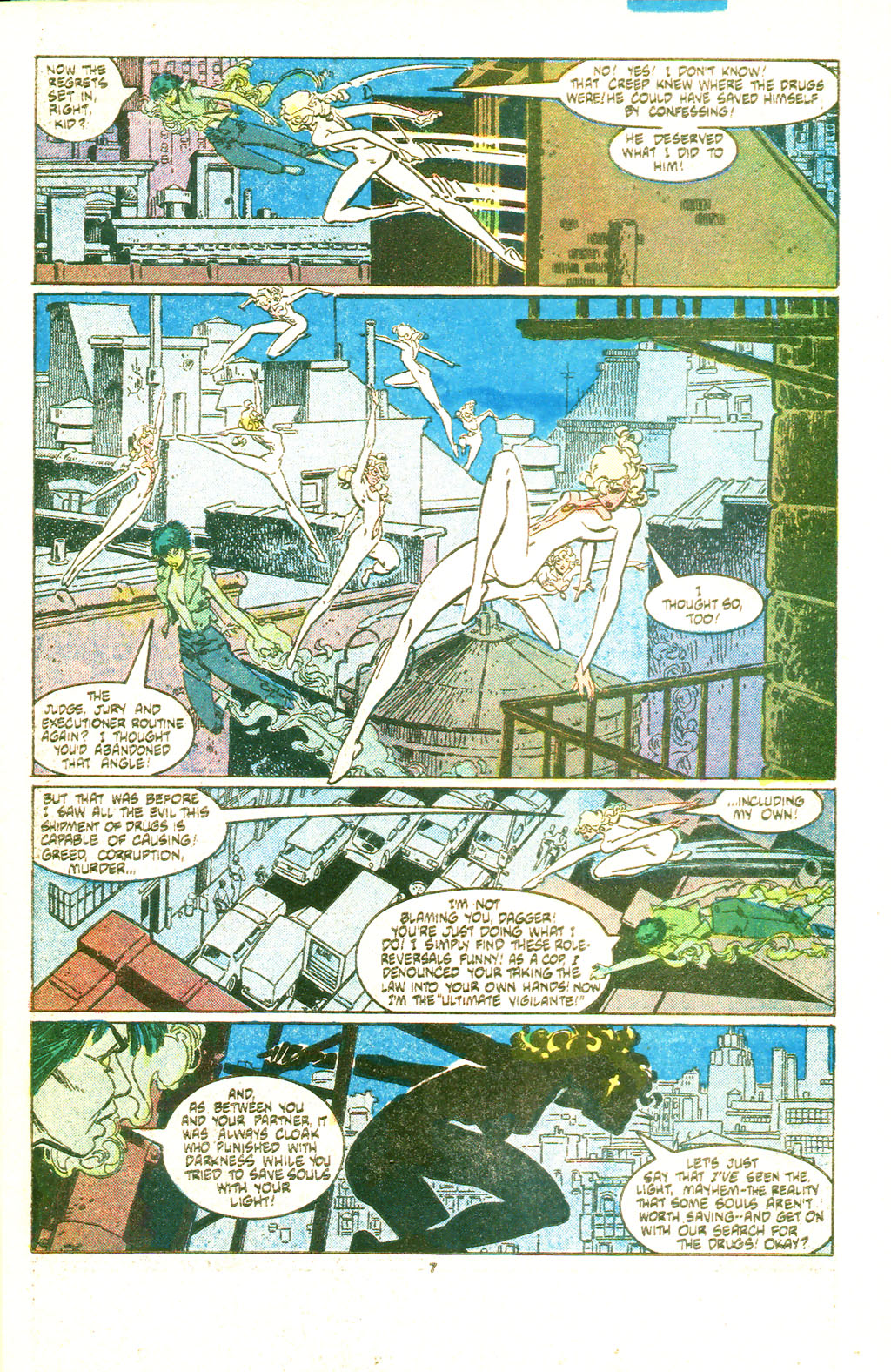 Read online Cloak and Dagger (1985) comic -  Issue #6 - 8