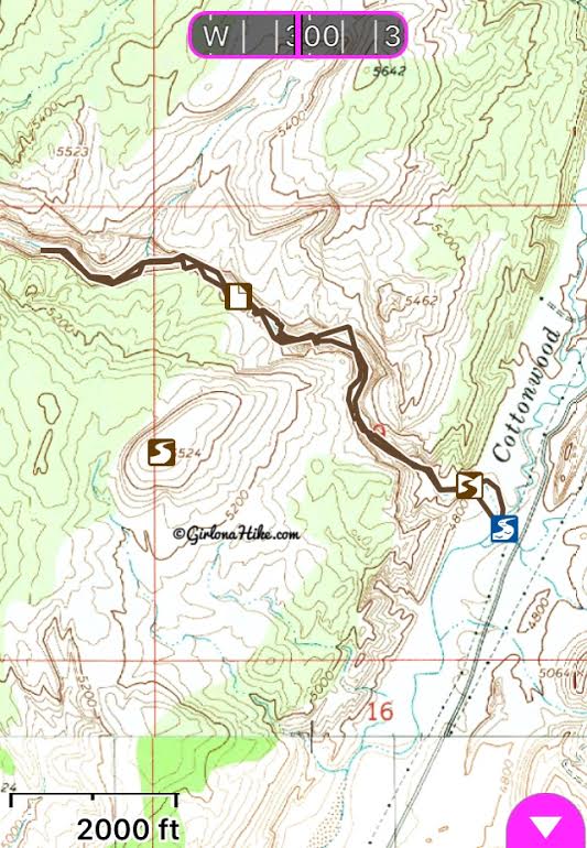 Hiking the Lower Hackberry Canyon Narrows Girl on a Hike