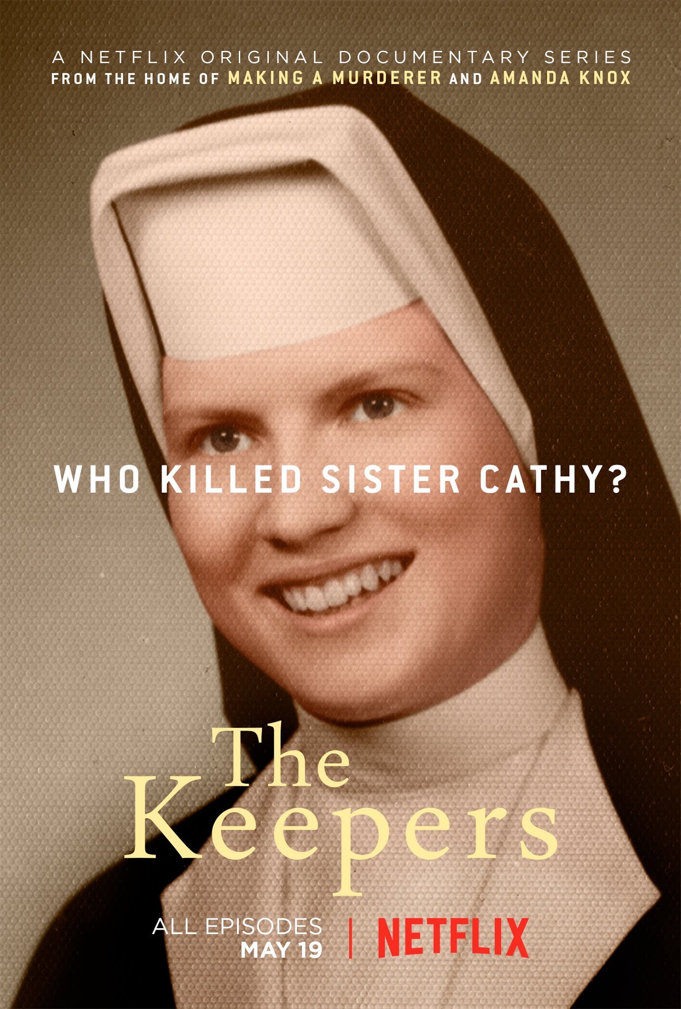 poster for the mini-series The Keepers