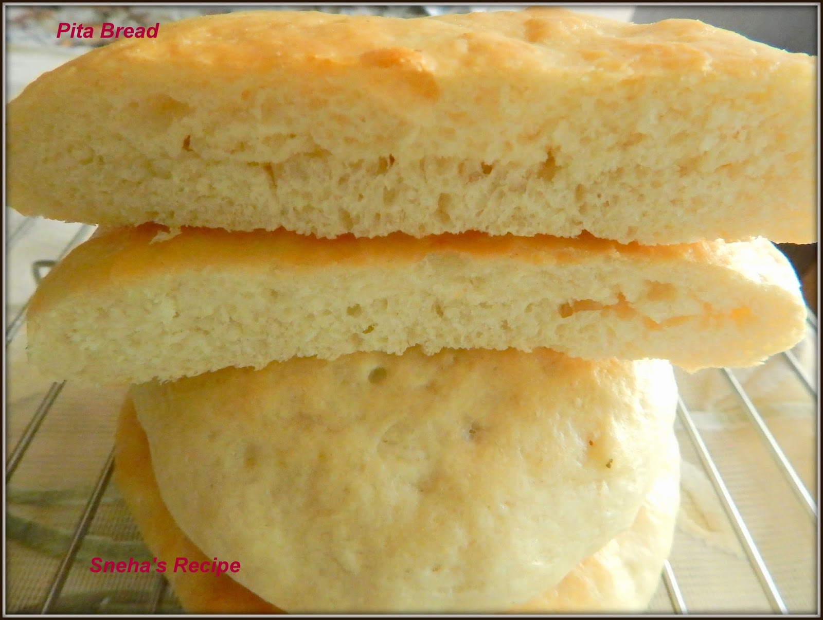 Pita Bread # BreadBakers - Sneha's Recipe