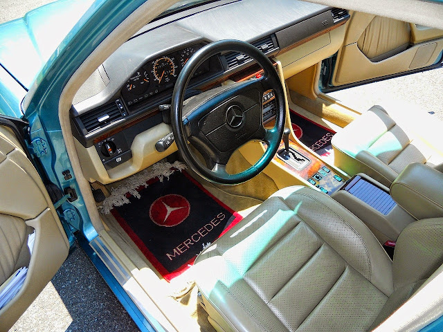 1992 mercedes w124 500e cream interior