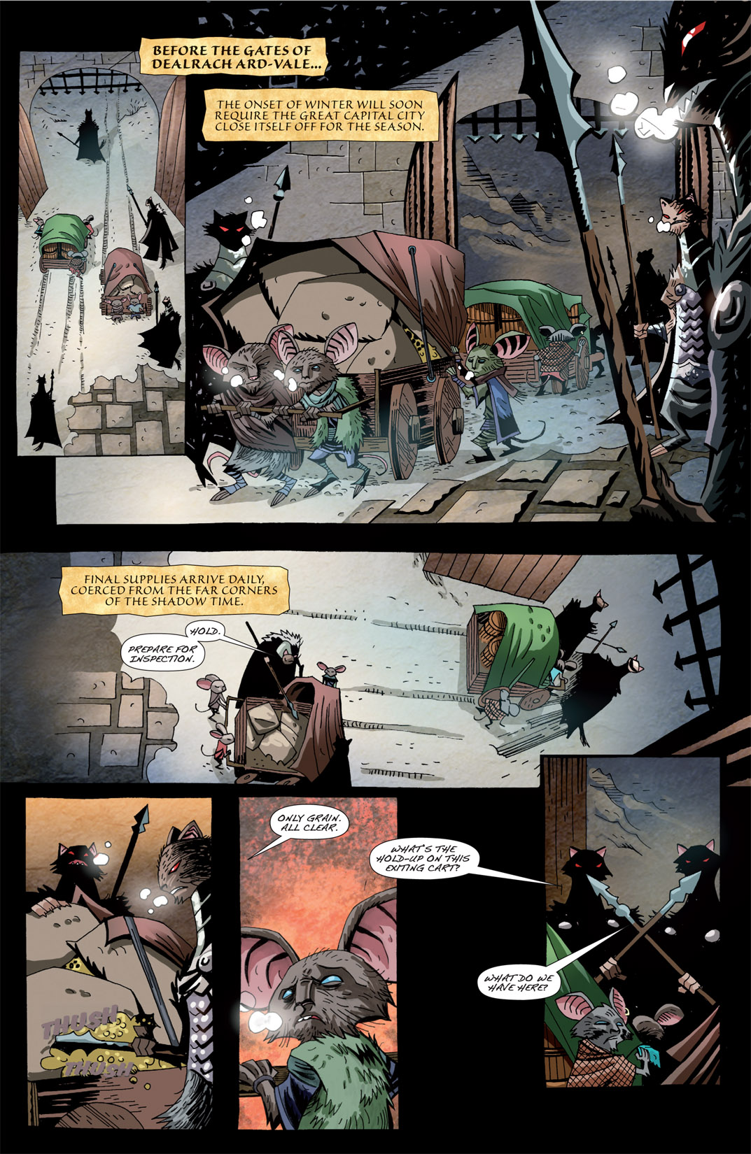 Read online The Mice Templar Volume 3: A Midwinter Night's Dream comic -  Issue #3 - 5
