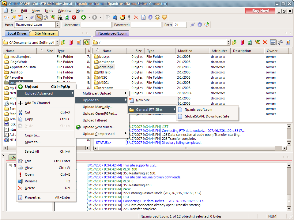Cuteftp pro v8.3.4.0007 multilang client ftp