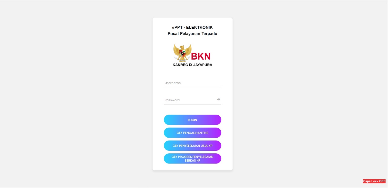 Belajar Hidup Cara Mengecek Proses Atau Status Kenaikan Pangkat Pns Kabupaten Kabupaten Di Provinsi Papua Dan Pns Provinsi Papua