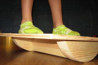 Membuat Balance Board dari kayu - Versi Anak dan Cewek
