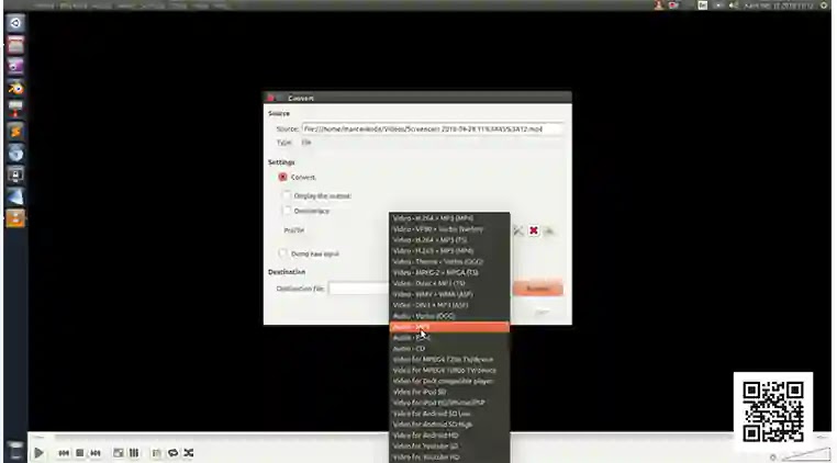 Convert Video Audio di Ubuntu 16.04 LTS - mantankode