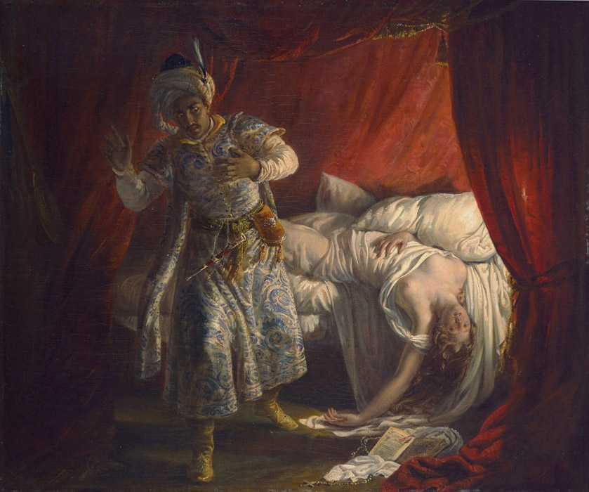 Otello e Desdemona nella pittura