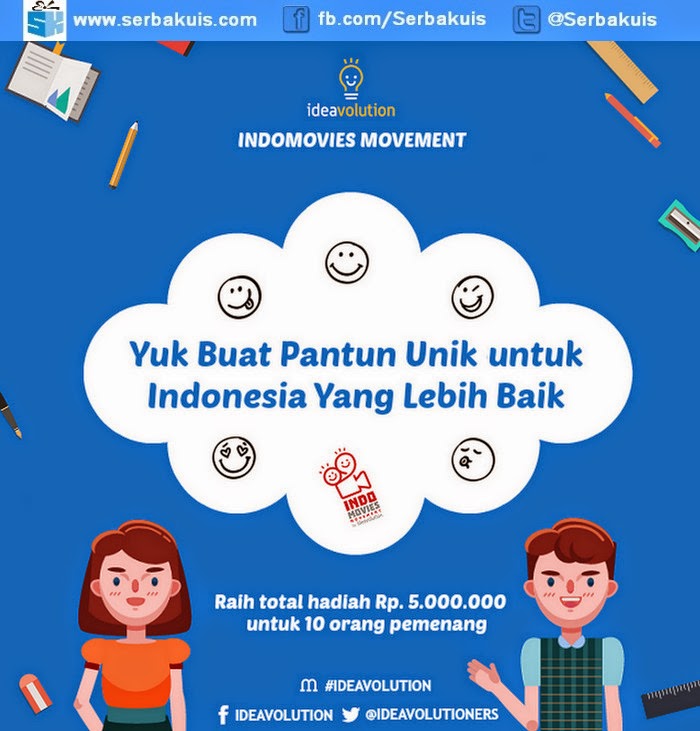 Kontes Pantun Ideavolution Berhadiah Total 5 Juta Rupiah Kontes Pantun Ideavolution Berhadiah Total 5 Juta Rupiah