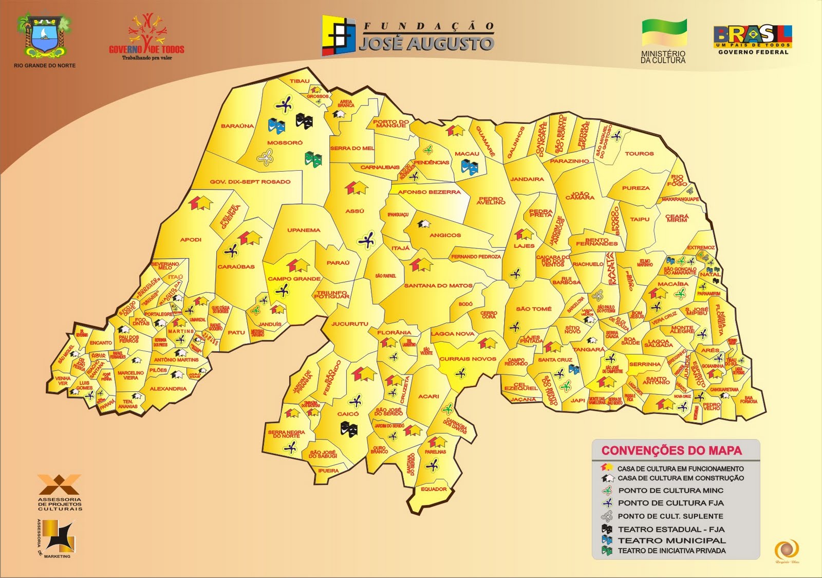 Mapas Do Rio Grande Do Norte Mapasblog