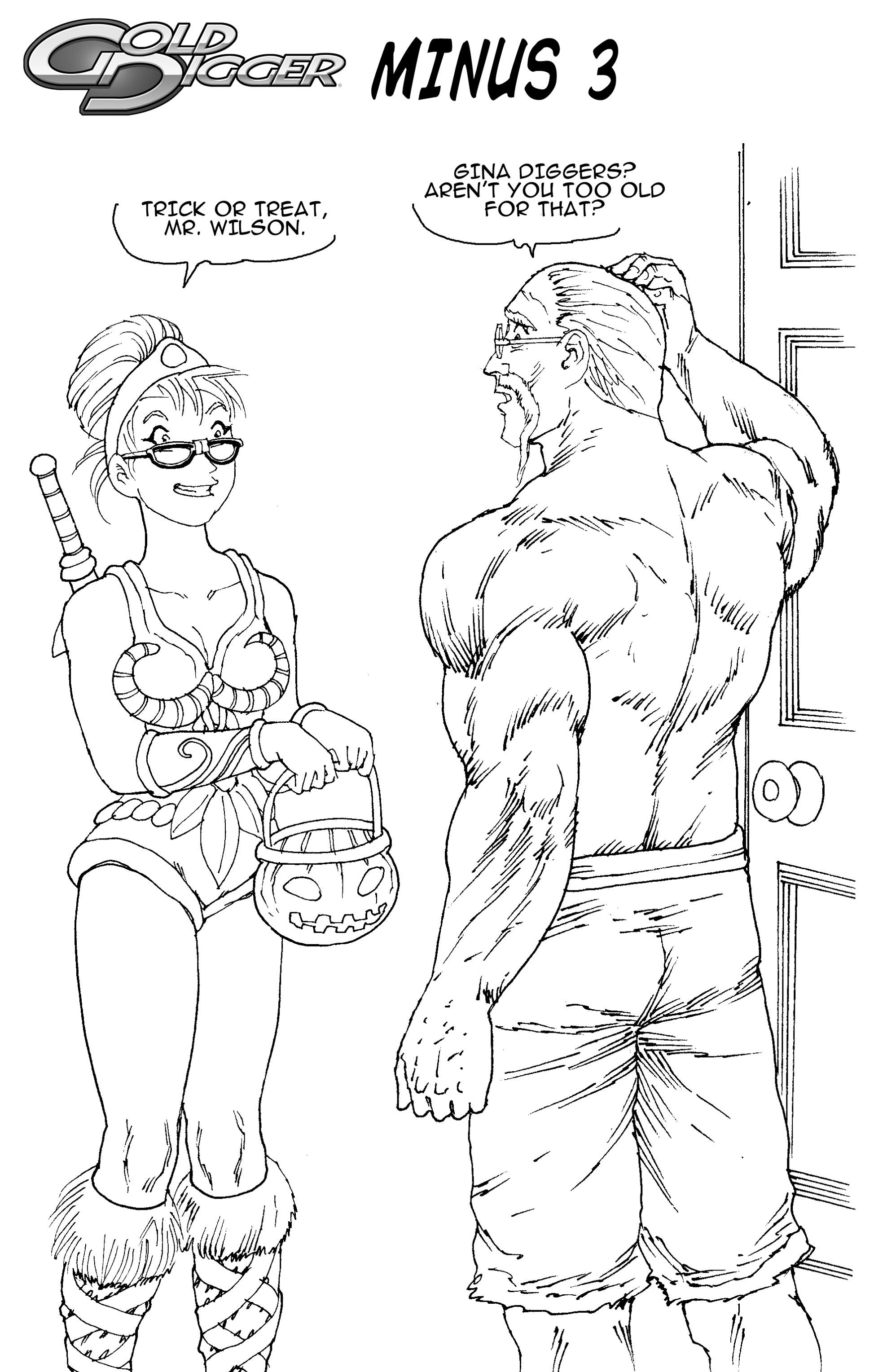 Read online Gold Digger Halloween Special comic -  Issue #8 - 12