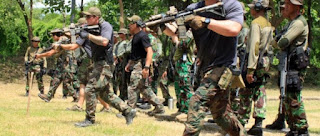 TNI Latihan Bersama Tentara Amerika di Lampon 