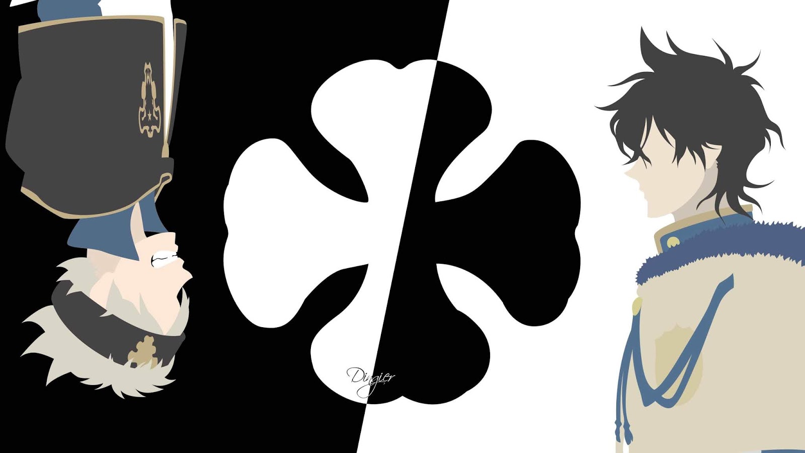 [PC] Asta &Yuno Black Clover Wallpaper Korigengi