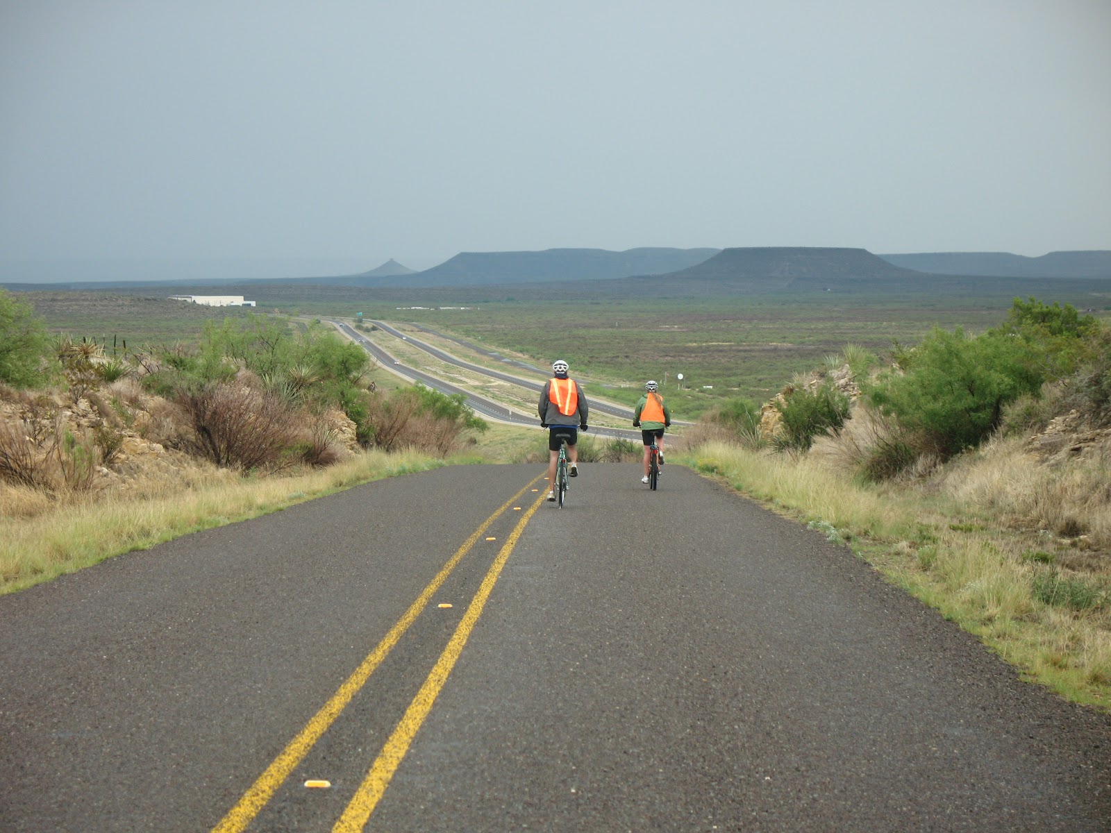 LeBarons on Bikes Bicycling Across America Day 17 Fort Stockton, TX