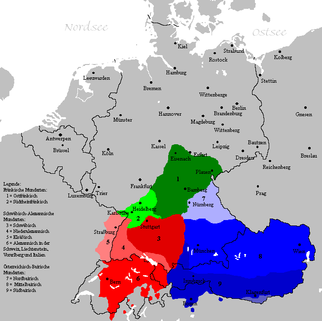 of Pedantry Languages in the EMP Germany/Holy Roman Empire