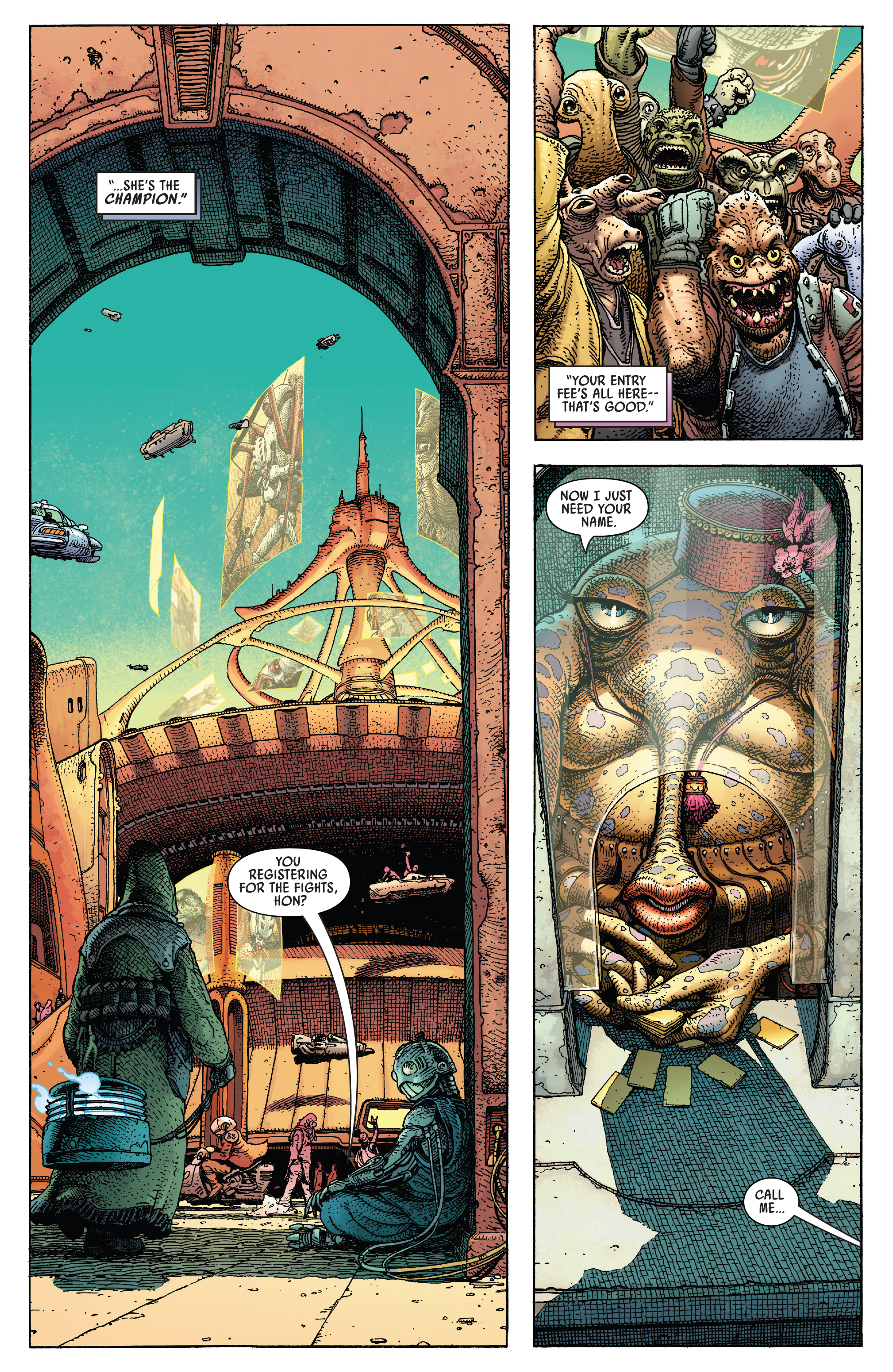 Read online Star Wars: War Of The Bounty Hunters Alpha comic -  Issue # _Director’s Cut - 10