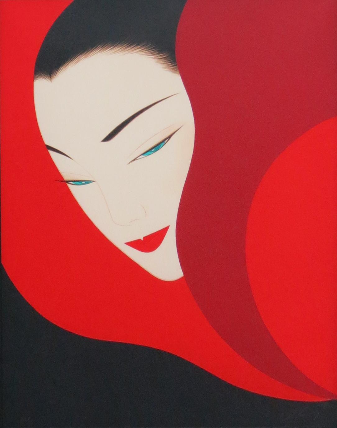 Ichiro Tsuruta 鶴田一郎, 1954 | Japanese beauty in Art Déco style | Tutt