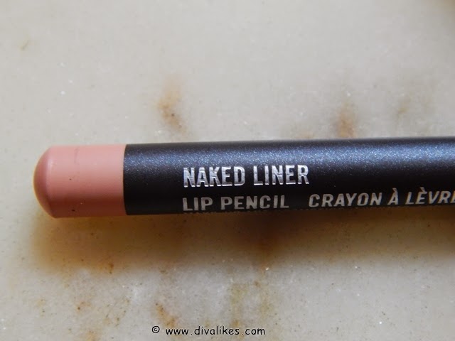 Mac Naked Liner Lip Pencil Review Diva Likes
