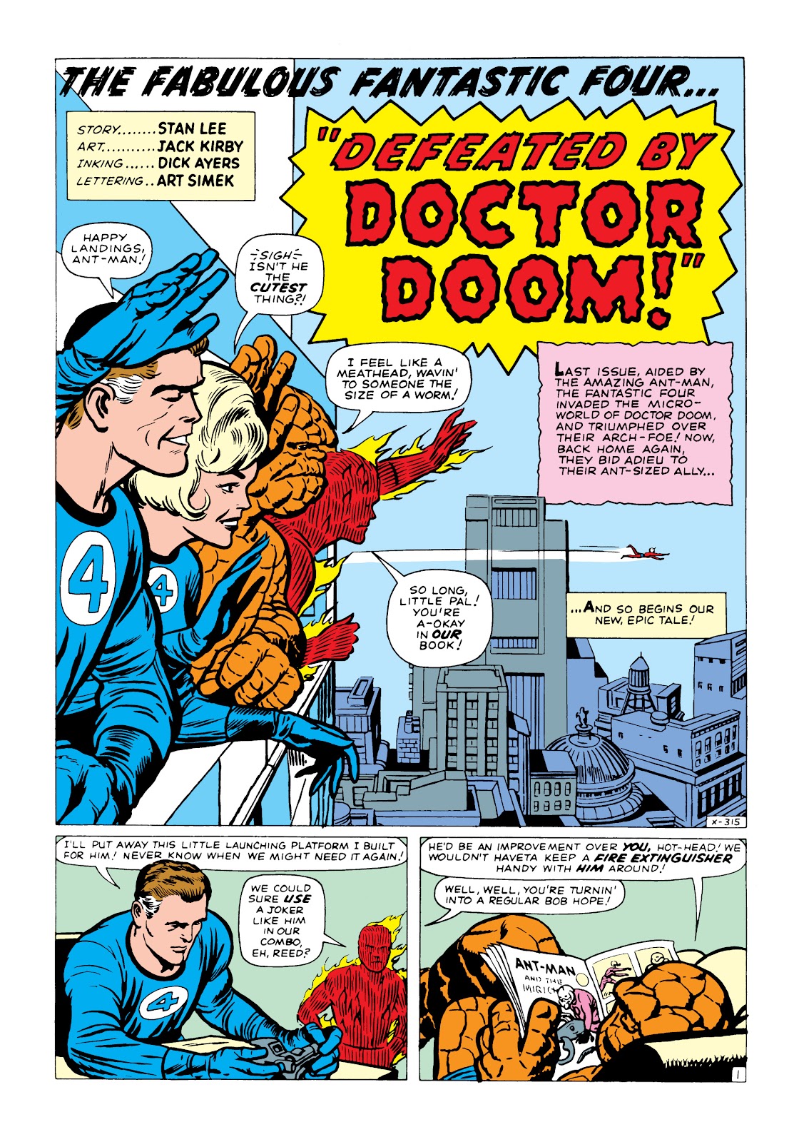 Read online Marvel Masterworks: The Fantastic Four comic - Issue # TPB 2 (Part 2) - 47