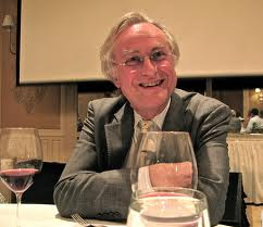 Richard Dawkins drinking