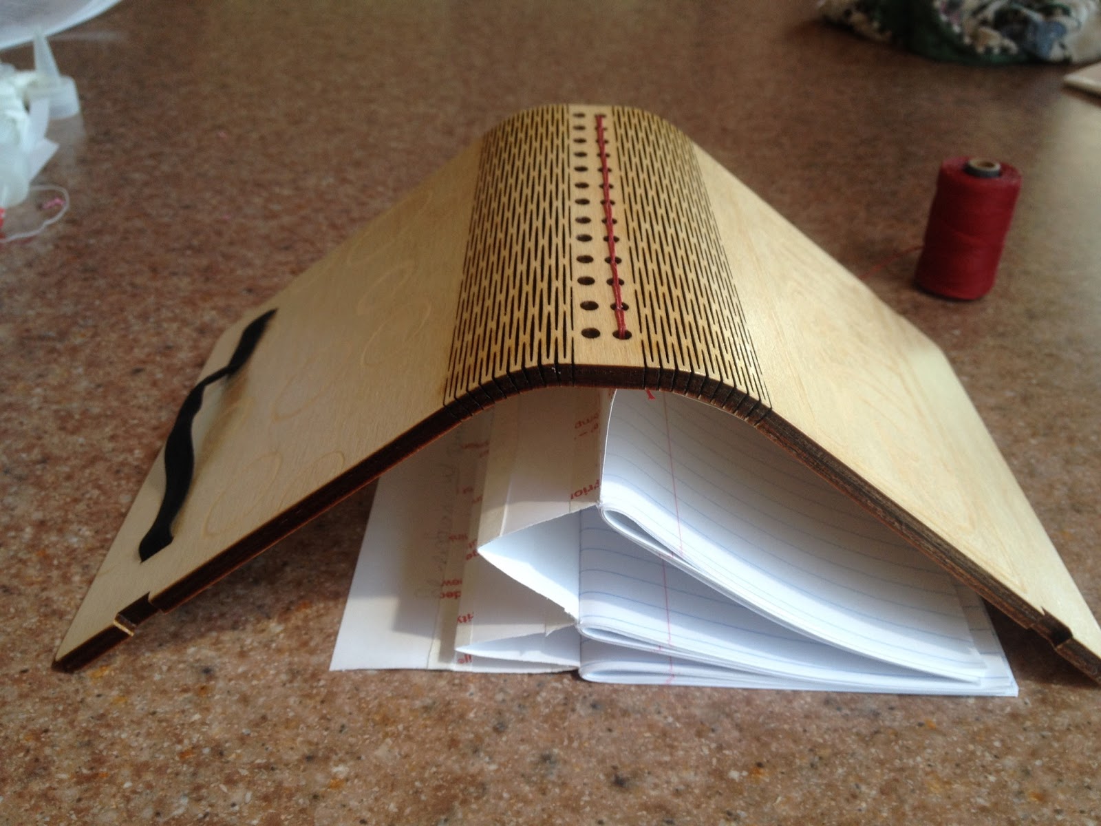 New Things I've Tried Second Iteration Laser Cut Book Cover