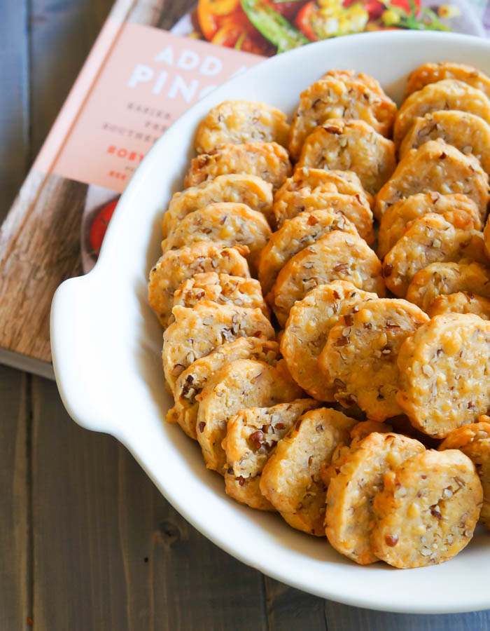 Southern Cheese Crackers + Add a Pinch Cookbook