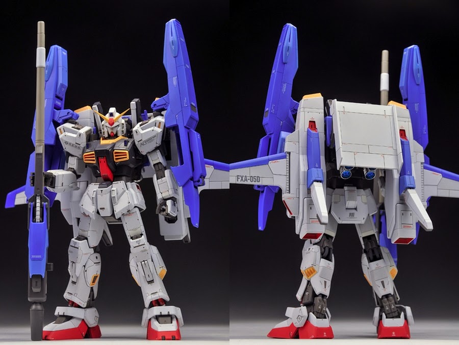 Custom Build MG 1/100 Super Gundam "Detailed"