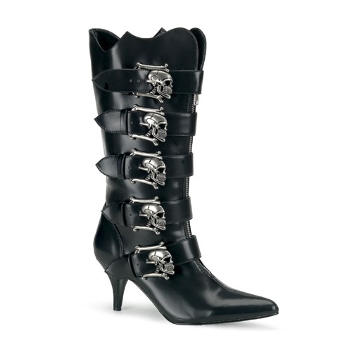 Boot Nation: Knee High Boot Fashion Month: Demonia Week Day 2 (Buckle Boots)