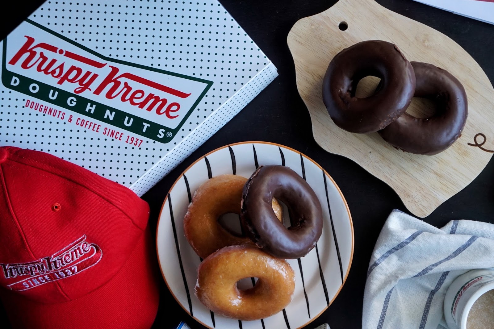 What Mary Loves Krispy Kreme's Original Glazed is now available in