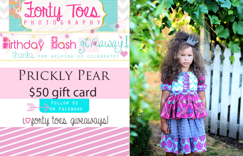 Forty Toes: Birthday Bash GIVEAWAY from Forty Toes Photography!