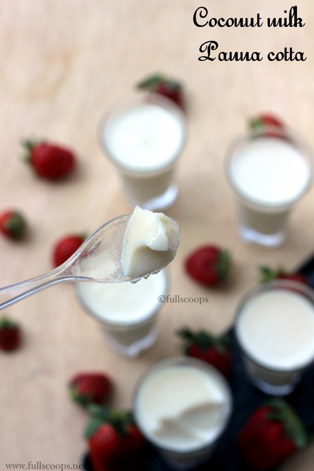 Coconut Milk Panna Cotta Full Scoops A food blog with easy,simple