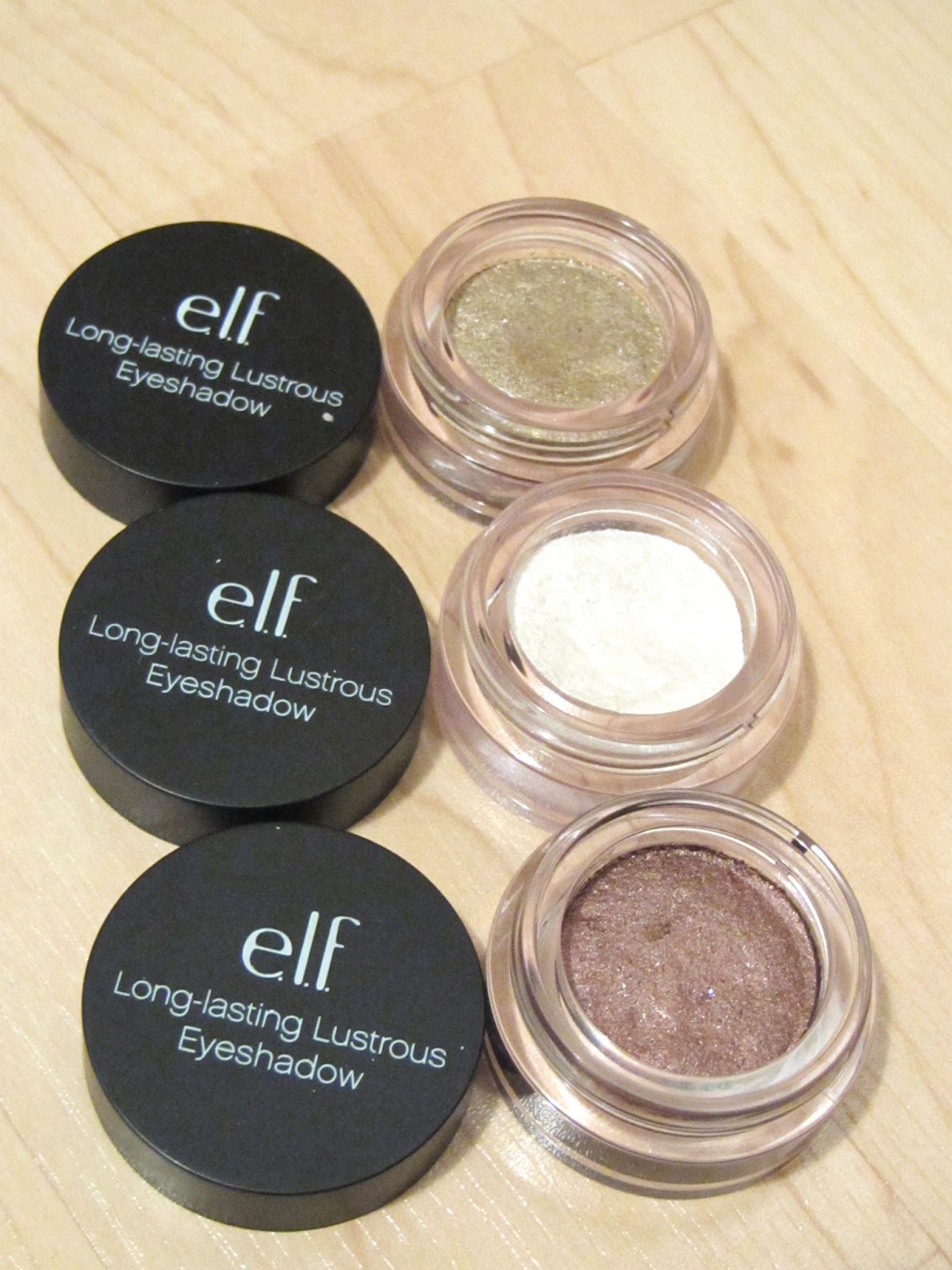 MMnoob ELF Studio LongLasting Lustrous Eyeshadow review and swatch