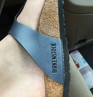 running in birkenstocks