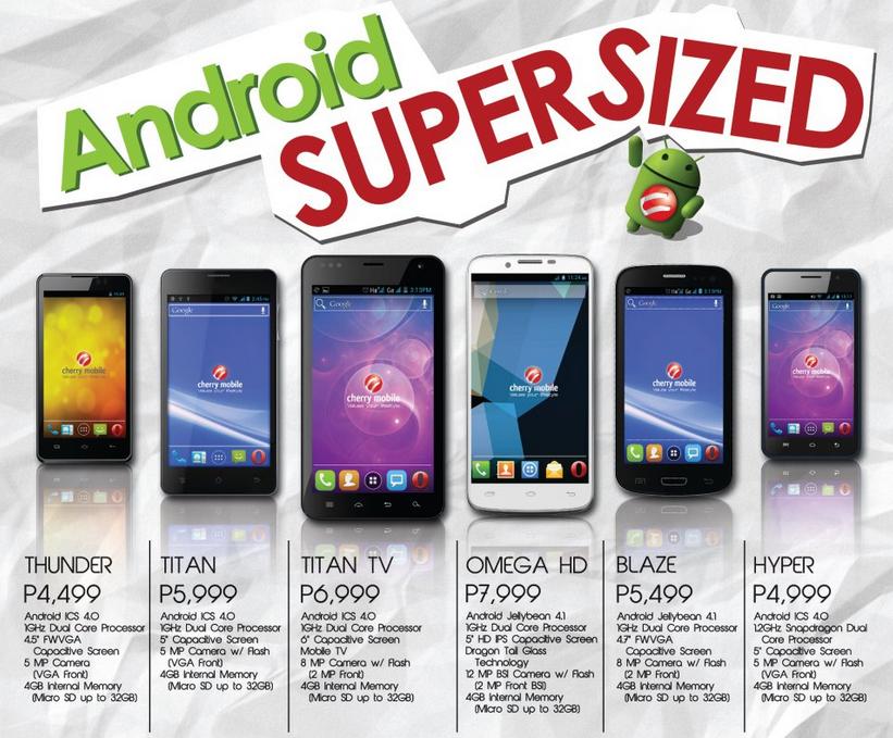 Cherry mobile android phones price list philippines 2013