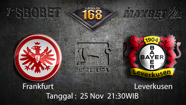 PREDIKSIBOLA - PREDIKSI TARUHAN BOLA FRANKFURT VS LEVERKUSEN 25 NOVEMBER 2017 (BUNDESLIGA)