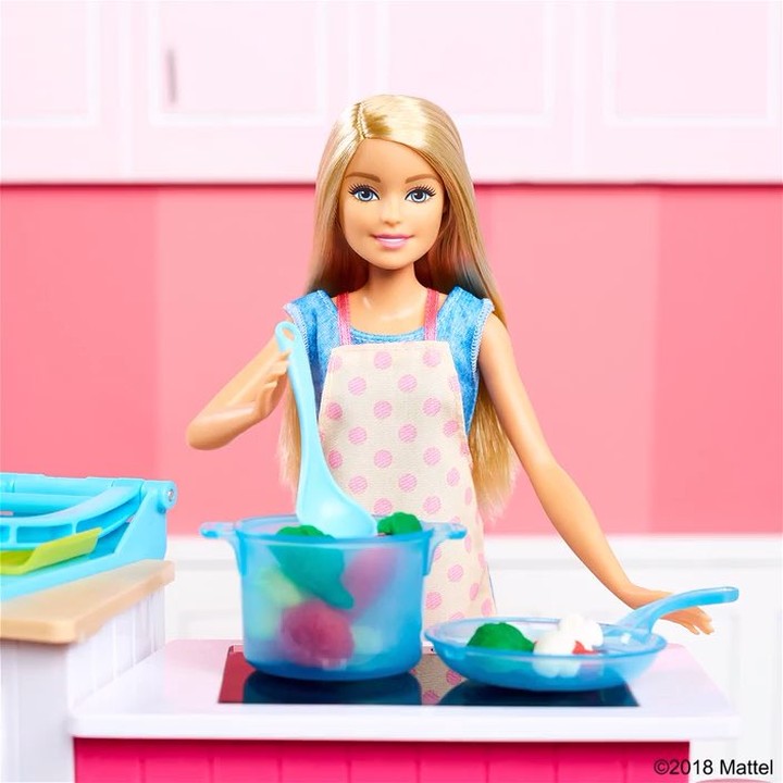 la cocina de barbie superchef