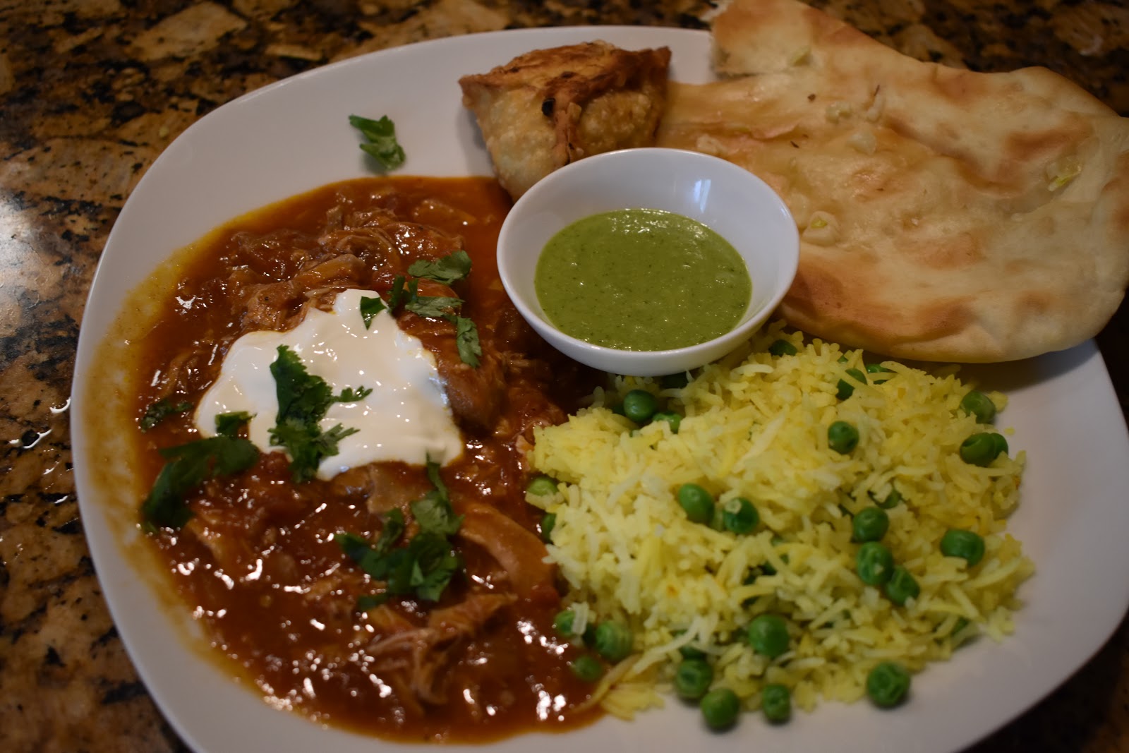 Nick and Alona Kitchen Slow Cooker Chicken Tikka With Basmati Rice and