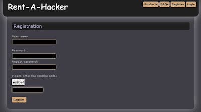 tampilan halaman registrasi situs rent-a-hacker deep web