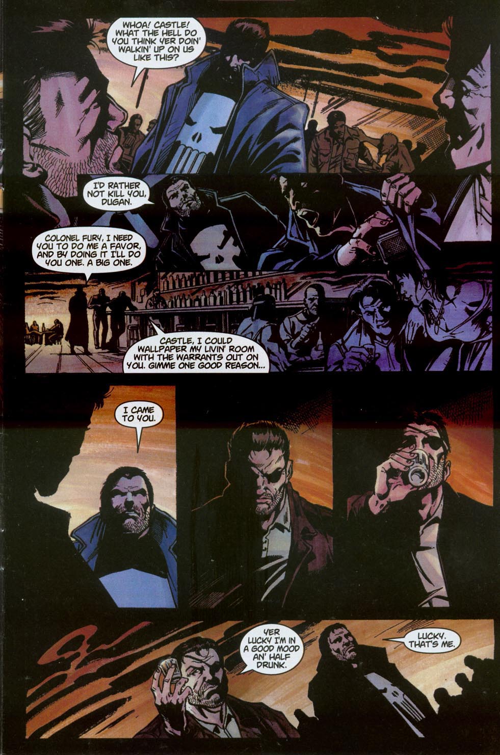 Read online The Punisher (2001) comic -  Issue #8 - When Frank Sleeps - 4