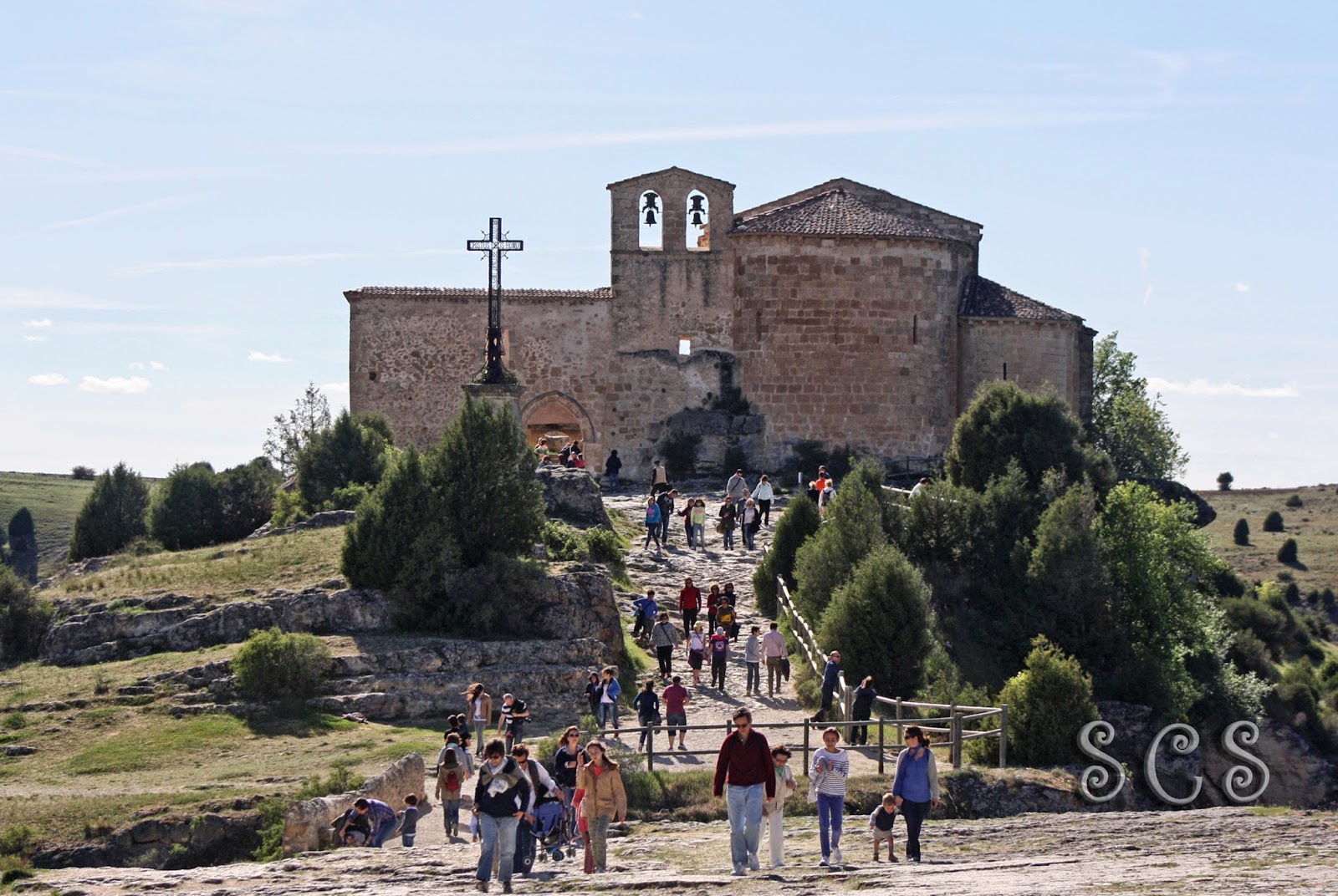 Visita a la ermita de San Frutos Hoces del Duratón Segovia Con La Mochila