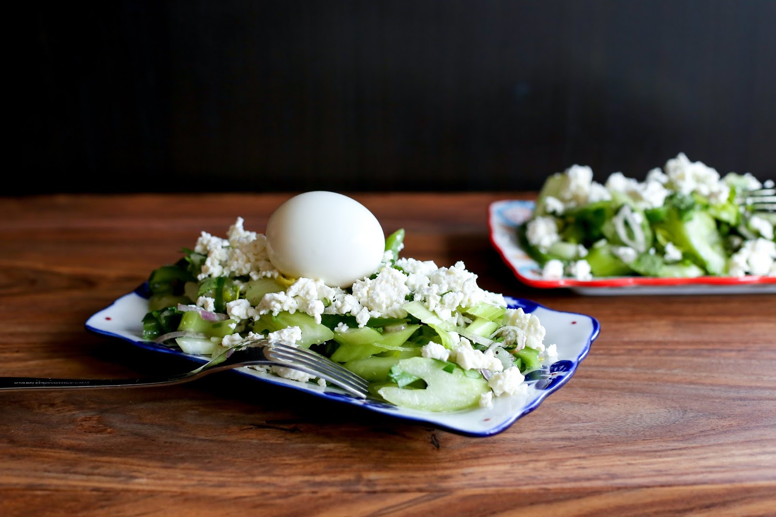Smart Cookie: Celery Salad (And The Perfect Soft-Boiled Egg)