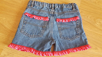 Upcycled Summer Shorts Upcycled Summer Shorts