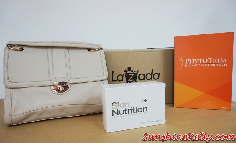Surprise Valentine Box from Lazada Malaysia, Surprise Valentine Box, Valentine Presents, Lazada Malaysia, Skin Nutrition Trial Set: Cell CPR, Moisturizer, Cleansing Gel, Phytotrim Instant Contour Patch from Bizzy Body