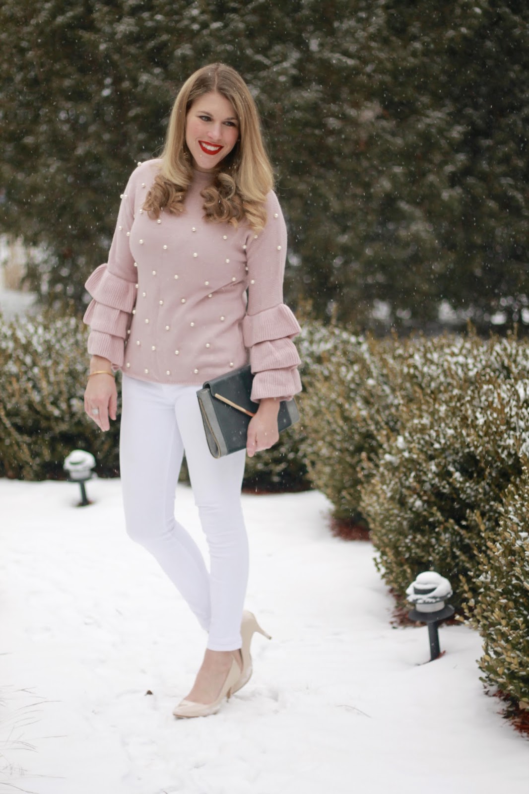 Pearl Embellished Sweater