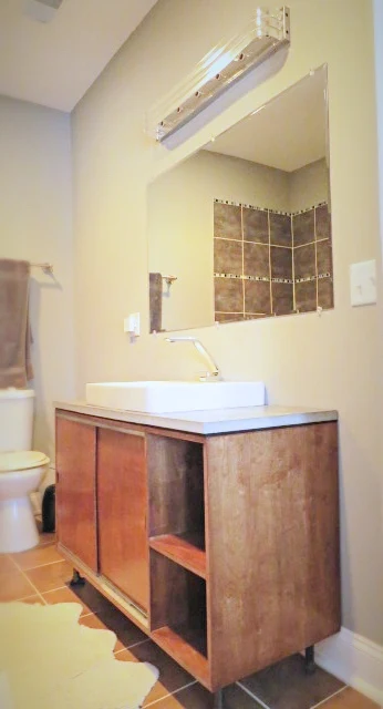 master bathroom in progress