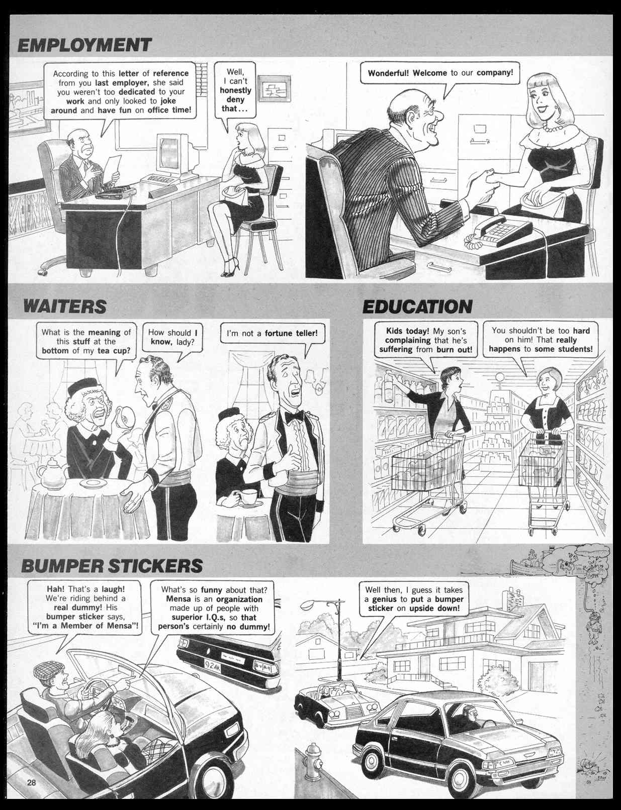 Read online MAD comic -  Issue #297 - 30