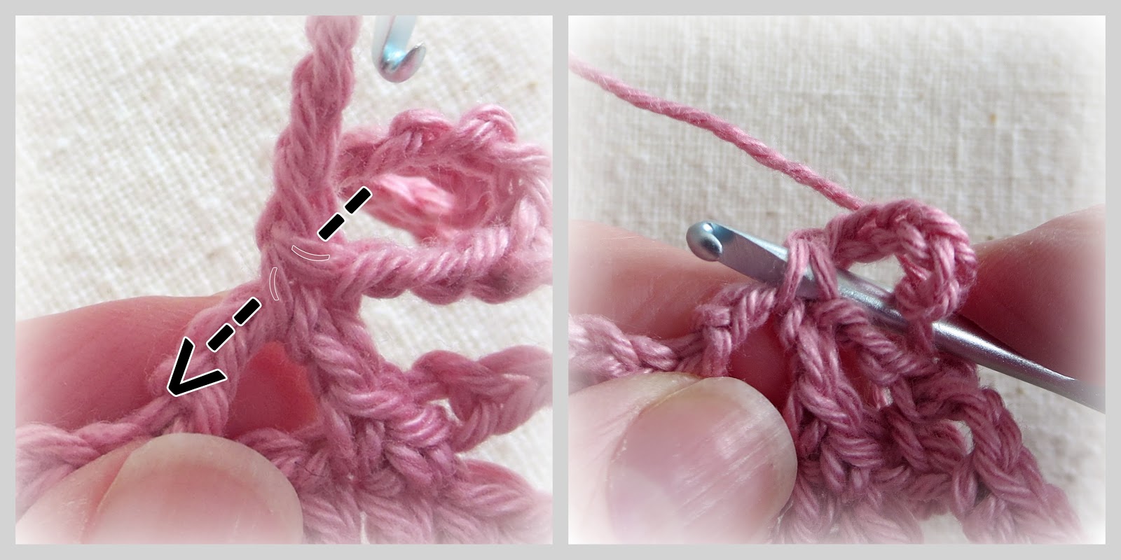 How To Attach Yarn & Crochet Around A Ring - Simply Hooked by Janet