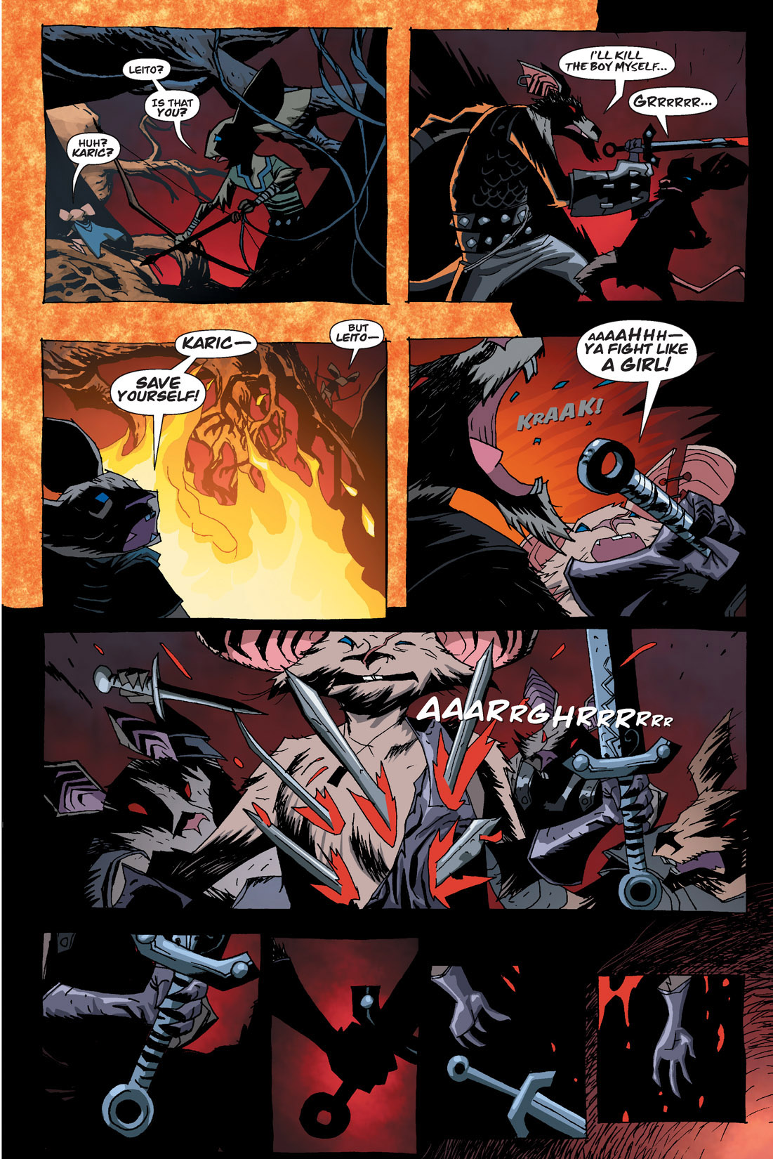 Read online The Mice Templar Volume 1 comic -  Issue #2 - 13